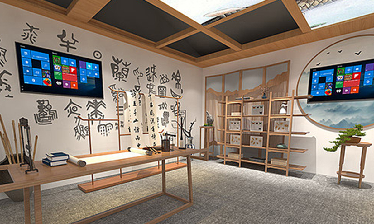 中式展厅设计-展厅设计公司